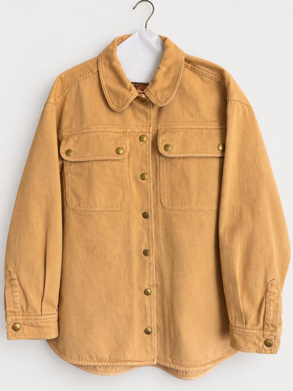 Sezane Yellow Barn Jacket/Chore Jacket Size 36/US 4
